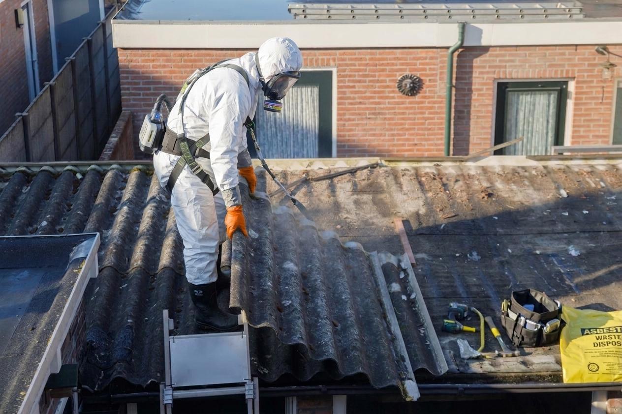 Residential asbestos removal project