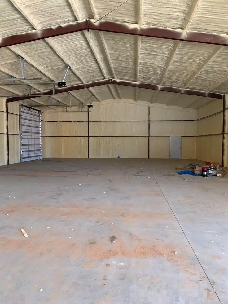 Warehouse insulation removal