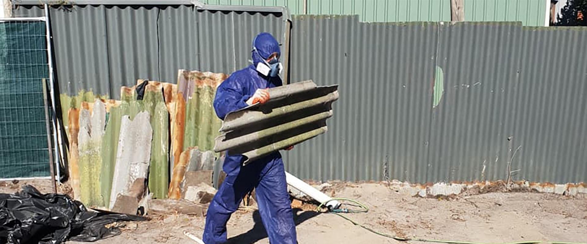 Completed licensed asbestos removal and demolition project by Safiq & Co in Australia